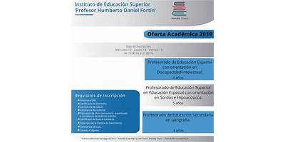 INSTITUTO DE EDUCACION SUPERIOR - PROF. HUMBERTO D. FORTIN