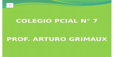 COLEGIO SECUNDARIO PROVINCIAL N°07 PROF. ARTURO GRIMAUX