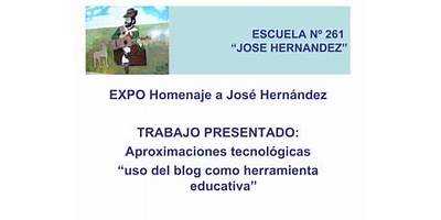 E.E.S. ORIENTADA NRO 261 JOSÉ HERNÁNDEZ