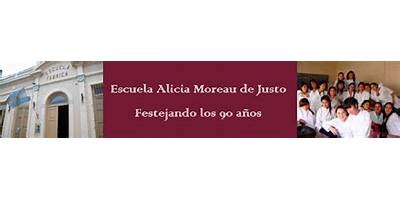 ESC. SECUNDARIA DRA. ALICIA MOREAU DE JUSTO