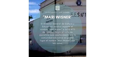 ESCUELA DE EDUCACIÓN SECUNDARIA Nº11 MARI WISNER