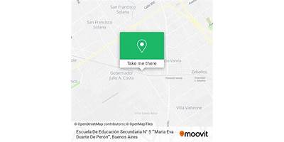ESCUELA DE EDUCACIÓN SECUNDARIA Nº5 MARÍA EVA DUARTE DE PERÓN