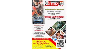ESCUELA DE EDUCACION TECNICA Nº 3148 INGENIERO OTTO KRAUSE