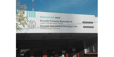 ESCUELA MUNICIPAL SECUNDARIA N°209 HIDELBERG FERRINO