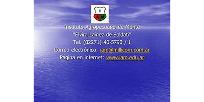 INSTITUTO AGROPECUARIO ELVIRA LAINEZ DE SOLDATI