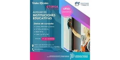 CENTRO DE FORMACIÓN PROFESIONAL N°401 - ANEXO 1