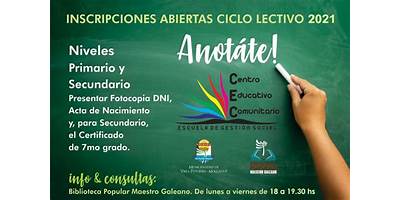 CENTRO EDUCATIVO COMUNITARIO-ESCUELA DE GESTIÓN SOCIAL