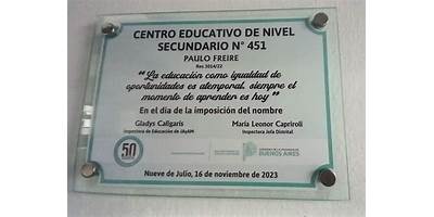 CENTRO EDUCATIVO DE NIVEL SECUNDARIO Nº451