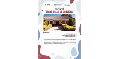 E.E.P. Nº 24 - IRENE NIELLA DE GORDIOLA