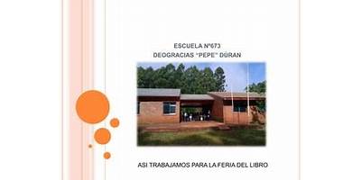 ESC. Nº 673: DEOGRACIAS PEPE DURAN