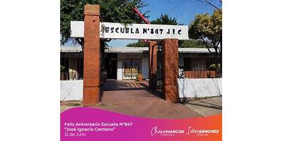 ESC. Nº 847 LAS PALMAS(Ex Aula Sat. ESC. 165)