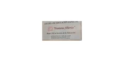 ESCUELA DE EDUCACION ESPECIAL FRONTERAS ABIERTAS