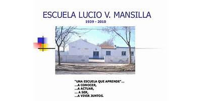 ESCUELA DE EDUCACIÓN PRIMARIA Nº21 LUCIO VICTOR MANSILLA