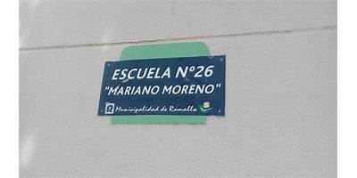 ESCUELA DE EDUCACIÓN PRIMARIA Nº26 MARIANO MORENO