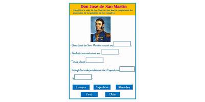 ESCUELA DE EDUCACIÓN PRIMARIA Nº5 GENERAL DON JOSÉ DE SAN MARTIN