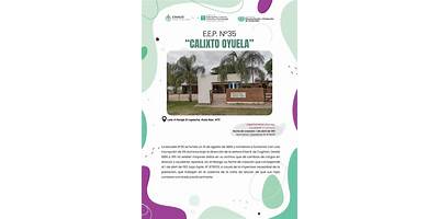ESCUELA DE EDUCACIÓN PRIMARIA Nº83 CALIXTO OYUELA