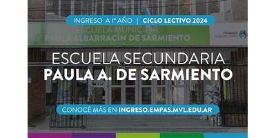ESCUELA NOCTURNA PAULA ALBARRACIN DE SARMIENTO - ANEXO MALABIA