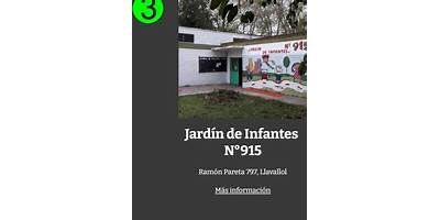 JARDÍN DE INFANTES Nº915