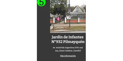 JARDÍN DE INFANTES Nº932