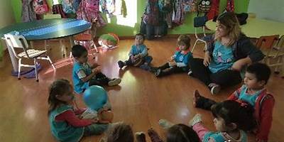 JARDIN MATERNAL Y DE INFANTES ACUARELA