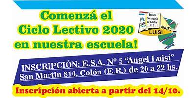 ESCUELA SECUNDARIA DE ADULTOS ANGEL LUISI 5