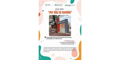 E.E.P. Nº 5 - RUY DIAZ DE GUZMAN