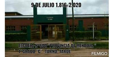 ESCUELA Nº 600 PROVINCIA DE MENDOZA