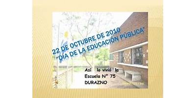 Escuela Nº 75 Profesor Raúl Albino Lamberto