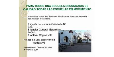 ESCUELA NRO 1001 SANTIAGO PUZZI