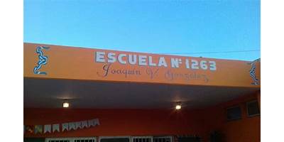 ESCUELA NRO 1263 JOAQUIN VICTOR GONZALEZ
