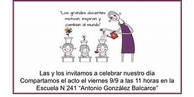 ESCUELA NRO 241 ANTONIO GONZALEZ BALCARCE