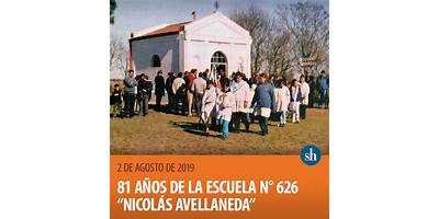 ESCUELA NRO 626 DOCTOR NICOLAS AVELLANEDA