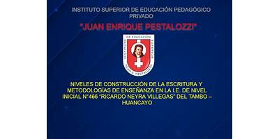INSTITUTO PRIVADO JUAN ENRIQUE PESTALOZZI