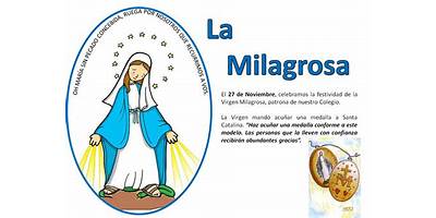 VIRGEN DE LA MEDALLA MILAGROSA EX N° 614
