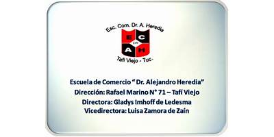 C.E.J.A. DR. ALEJANDRO HEREDIA I