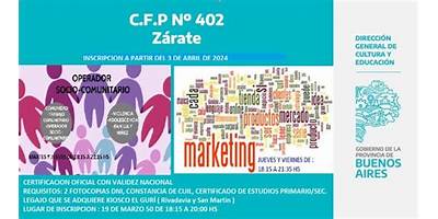 CENTRO DE FORMACIÓN PROFESIONAL Nº402