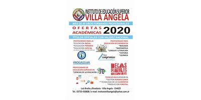 INSTITUTO DE EDUCACION SUPERIOR - VILLA ANGELA