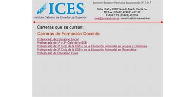 I.S.P.I. NRO 9145 CATOLICO DE ENSEÑANZA SUPERIOR