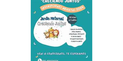 JARDÍN MATERNAL MUNICIPAL CRECIENDO JUNTOS